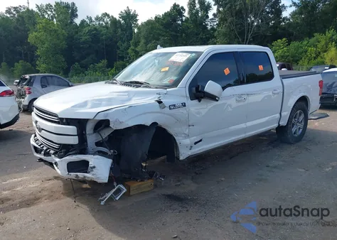 2018 Ford F-150 Lariat z USA, uszkodzony, nr VIN 1FTEW1EGXJFA93284